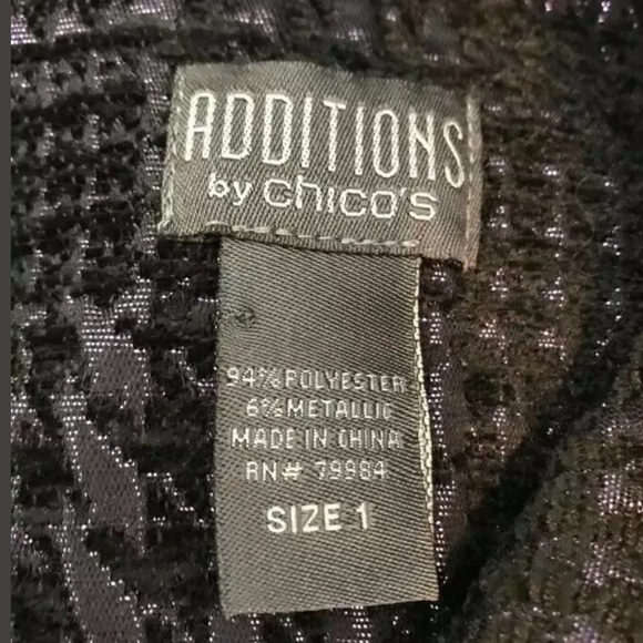 Additions By Chicos Womens Blazer Jackets Size M - Picture 3 of 6